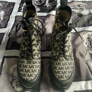 Micheal Kors Combat Boots